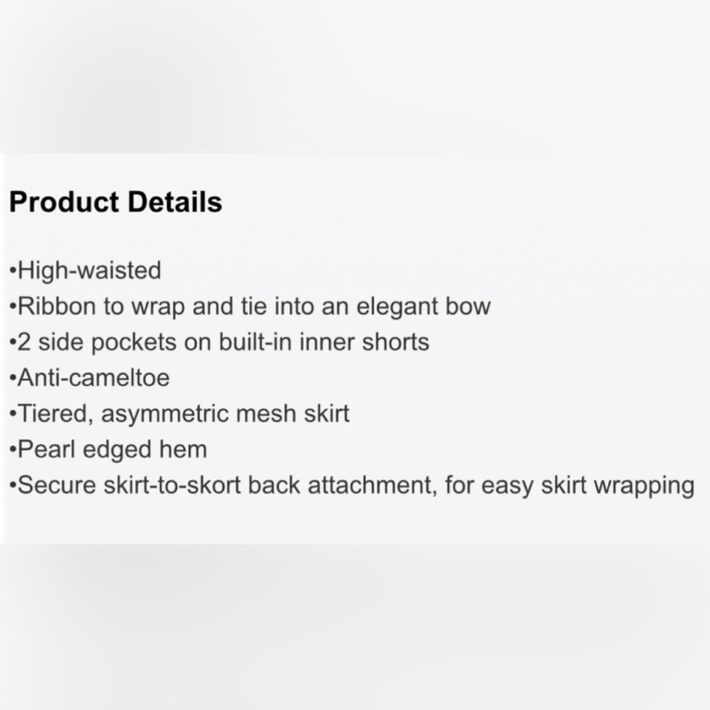 Blogilates dance studio wrap skort pink NWT-LARGE - Picture 7 of 9
